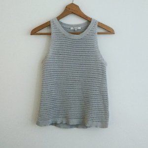 Madewell Camila Crochet Knit Sweater Vest